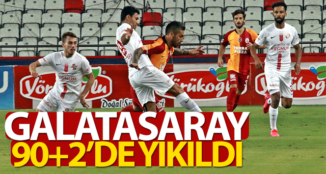 Hatayspor Galatasaray Maci Ozeti Hatayspor Galatasaray Mac Sonucu